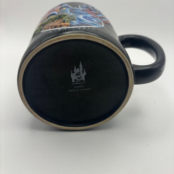 Walt Disney World 3D Mickey Mouse Silhouette Mug Cup American Flag Fireworks - Picture 5 of 8